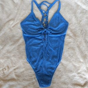 Light blue bodysuit